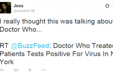 7 people who briefly thought Doctor Who had Ebola