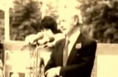 Check out this short video of former taoiseach Jack Lynch singing 'De Banks'