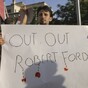 Syrian protesters storm US embassy in Damascus