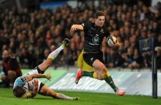 George North scored four tries in Northampton's powerful win over Ospreys