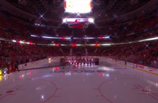 Ice hockey rivals unite for a three-city tribute to Canada's dead soldiers