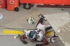 Keeping about 1,000 gallons of Gatorade right beside an NFL sideline is not a good idea