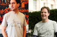 David Cameron under fire for refusing to wear 'feminist' t-shirt