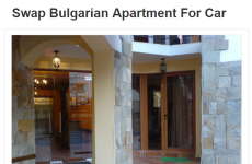 This Meath person will swap you an entire apartment in Bulgaria for a car