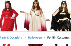 Walmart forced to apologise after offering 'fat girl costumes' section on their website