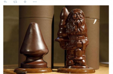 Newspaper tweets image of 'chocolate butt plugs' and the internet goes crazy