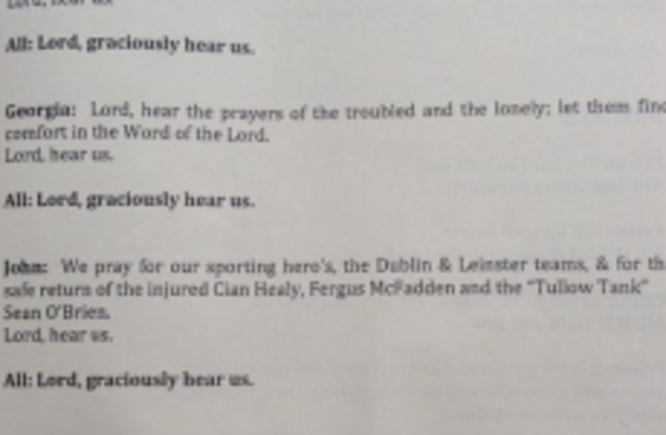 Lord Hear Us They Re Including Sean O Brien And Cian Healy In