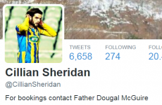 This Irish footballer's 'Fr Dougal' Twitter bio caused a wonderful misunderstanding