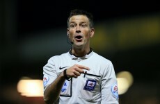 Mark Clattenburg won't referee this weekend after attending an Ed Sheeran gig