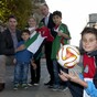 7-year olds in Gaza have suffered three wars and yet they're still trying to play football