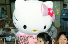 It's the BIG 40 for Hello Kitty today