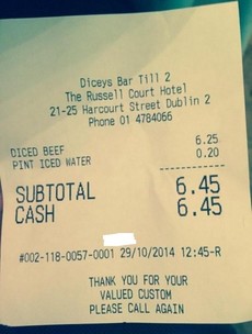 Dublin pub charges for tap water - is it the first of many?