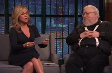 Amy Poehler hilariously grilled George RR Martin on his Game of Thrones knowledge