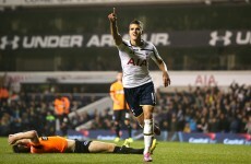 Lamela and Kane put Spurs through to quarter-finals