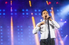 Robbie Williams made his wife push him out of the hospital in the wheelchair... it's The Dredge