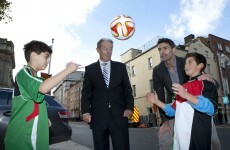 Football can provide an escape for kids growing up in parts of the world ravaged by war and poverty