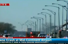 Small plane crashes at Kansas airport during take off