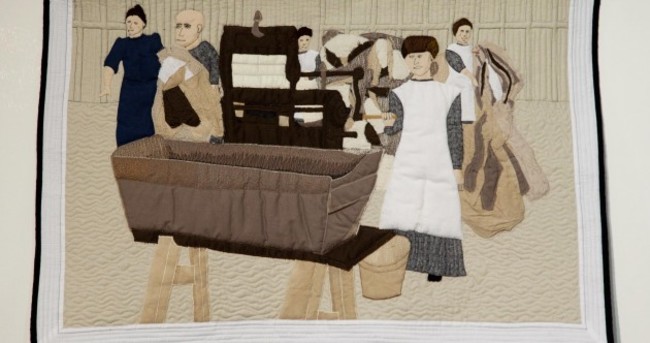 An inmate in Limerick Prison made these Magdalene-inspired quilts