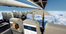 Windowless planes are on the way and they're pretty slick