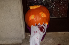 This pumpkin perfectly captures the nation's feelings about water meters