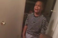 Worst parents in the world make their son bawl by pretending he has Ebola
