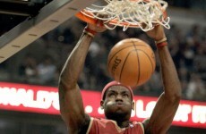 Check out an 18-year-old LeBron James making his debut 11 years ago