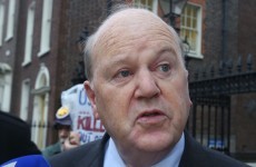 If Michael Noonan is going to get a bank debt deal this is how he says he'll do it