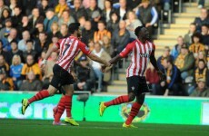 Wanyama has steered Southampton into the lead from 40 yards out against Hull