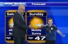 Kid delivers weather forecast on local news, absolutely kills it