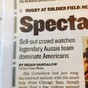 All Blacks called Australian by Chicago paper