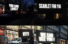 What are these mystery signs in Dublin city centre all about, then?