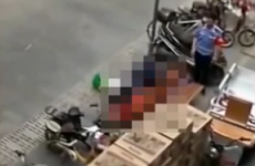 Drunk couple caught having sex in public, carry on regardless
