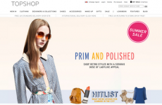 Topshop removes controversial image of thin model from website