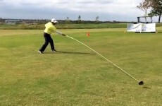 Texan golfer breaks Guinness World Record using 20ft driver