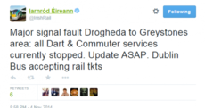 Another rail melt-down in Dublin: Passengers left in limbo for the second night in a row