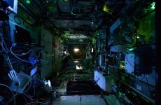 These nighttime photos from the International Space Station look like something out of a horror movie