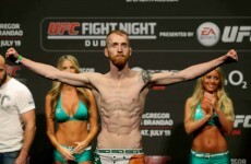 Paddy Holohan will fight on the McGregor v Siver card in Boston