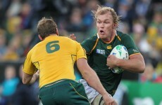 An away win in Ireland is one thing left on Schalk Burger's rugby bucket list
