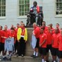 An education: Manchester United players visit Harvard