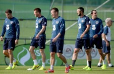 What shape is the Ireland squad in a week out from the Scotland qualifier?