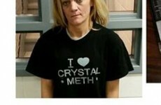 This woman was arrested while wearing the most apt t-shirt possible