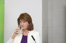 Another 69 weeks: Joan Burton reckons the General Election will happen in March 2016
