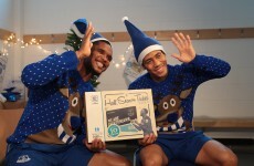 Not one day too soon - Samuel Eto'o and Steven Pienaar star in Everton's Christmas video