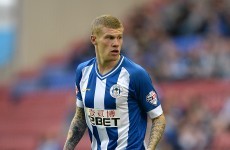 James McClean jeered for refusal to wear a poppy as Wigan come unstuck