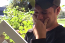 This man's emotional reaction to discovering his wife is pregnant will make you weepy
