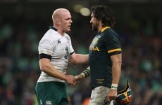 POC delighted with defensive effort and Ireland's depth to chop down the Boks