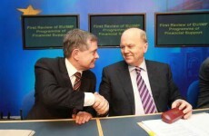 Ireland's bailout progress is "on track" - says the Government