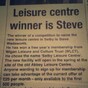 This brilliant article from a UK newsletter is the epitome of local news