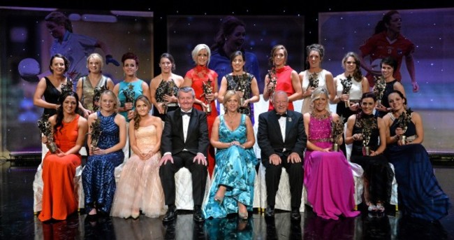 6 winners for Cork and 4 for Dublin at 2014 Ladies football Allstar awards