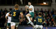 O'Connell's big 17 tackles and more vital statistics from Ireland's win over the Springboks